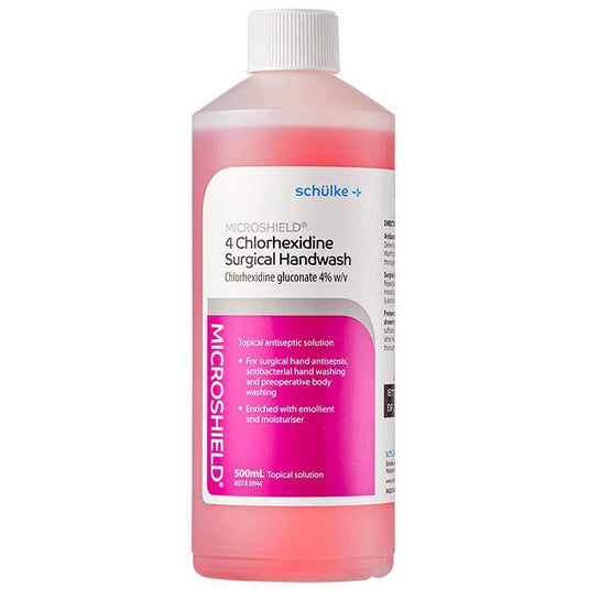 Microshield 4 Chlorhexidine Surgical Handwash 500ml