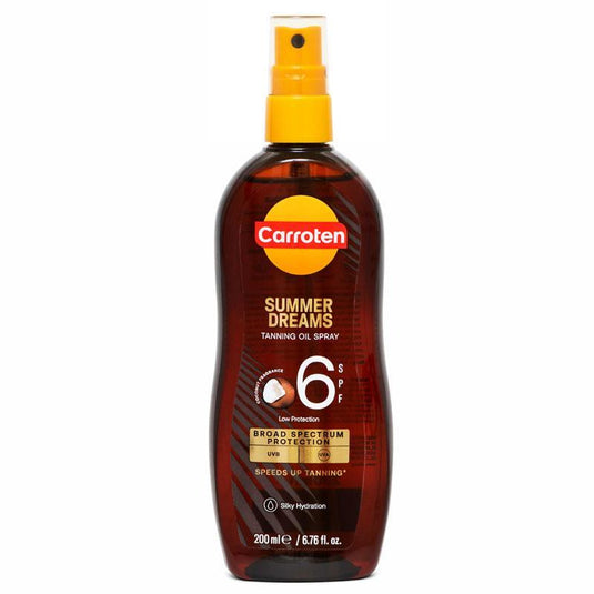 Carroten SPF 6 Summer Dreams Intensive Tanning Oil 200ml Spray