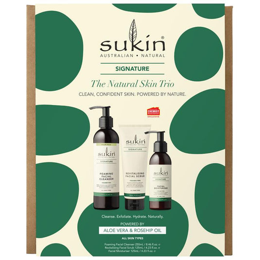 Sukin Signature The Natural Skin Trio Gift Pack