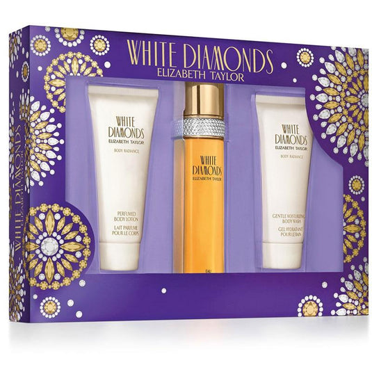 Elizabeth Taylor White Diamonds Eau de Toilette 100ml 3 Piece Set