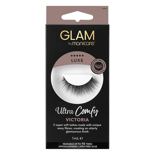 Glam By Manicare Victoria Ultra Comfy Lashes Luxe
