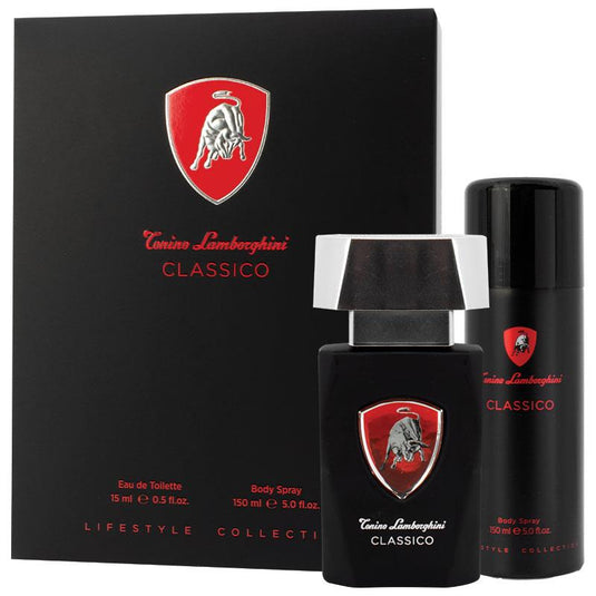 Lamborghini Classico Eau de Toilette 15ml 2 Piece Set