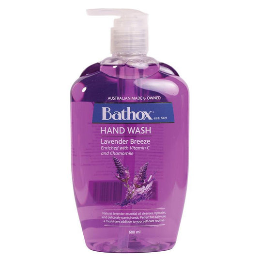 Bathox Hand Wash Lavender Breeze 600ml