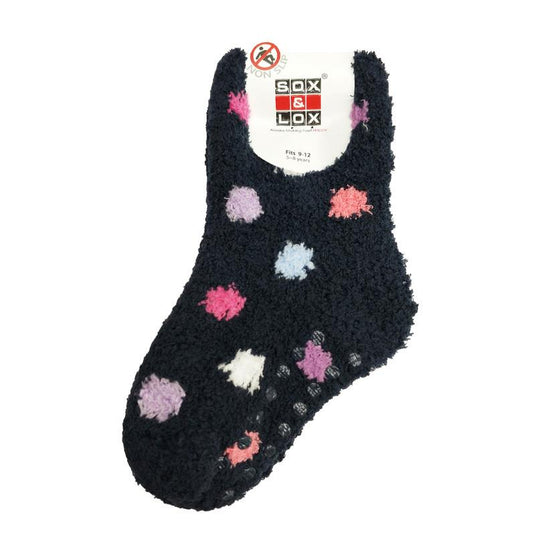 Kids Bed Socks Dark Navy Large