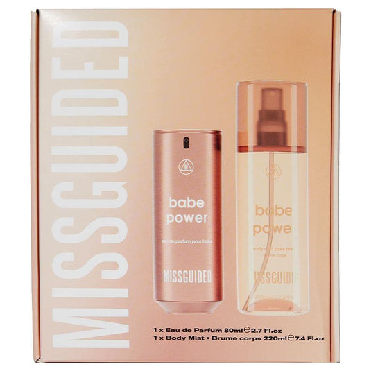 MissGuided Babe Power Eau de Parfum 80ml 2 Piece Set