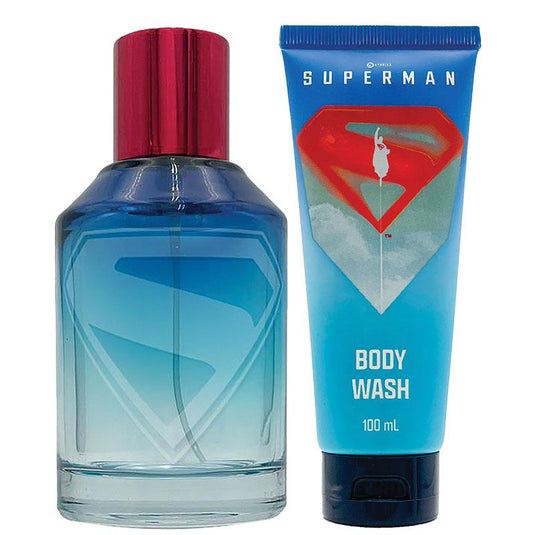 Superman Kryptonian Care Eau de Toilette & Body Lotion 2 Piece Set