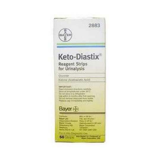 Keto Diastix Urine Test Strips 50