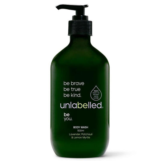 Unlabelled Lavender Patchouli & Lemon Mrytle Body Wash 500ml
