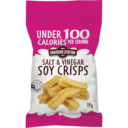 Snacking Station Salt & Vinegar Soy Crisp 19g