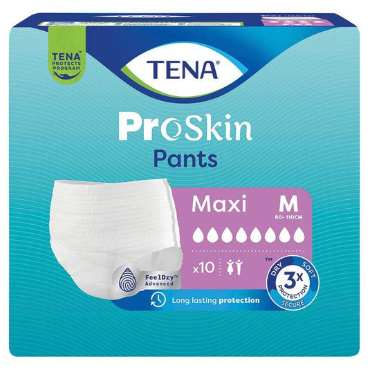 TENA Pant Proskin Maxi Medium 10 Pack