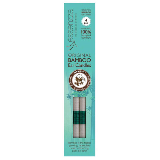 Essenzza Original Bamboo Ear Candles 4 Pair