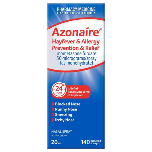 Azonaire Hayfever 50mcg 140 Dose Spray