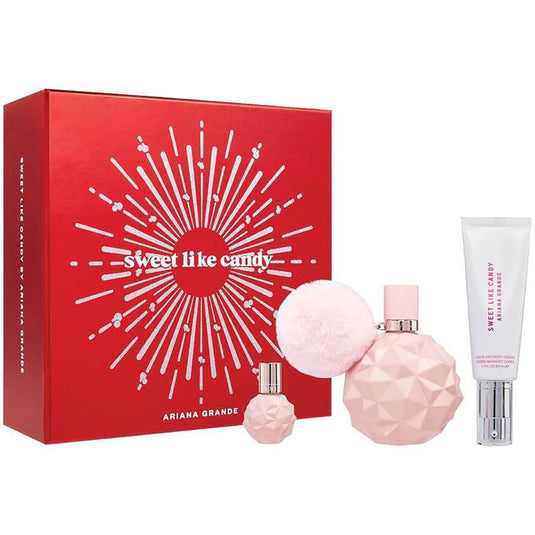 Ariana Grande Sweet Like Candy Eau de Parfum 100ml 3 Piece Set