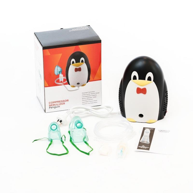 Load image into Gallery viewer, Caremax Penguin Compressor Nebuliser Inhaler for Kids 1Unit
