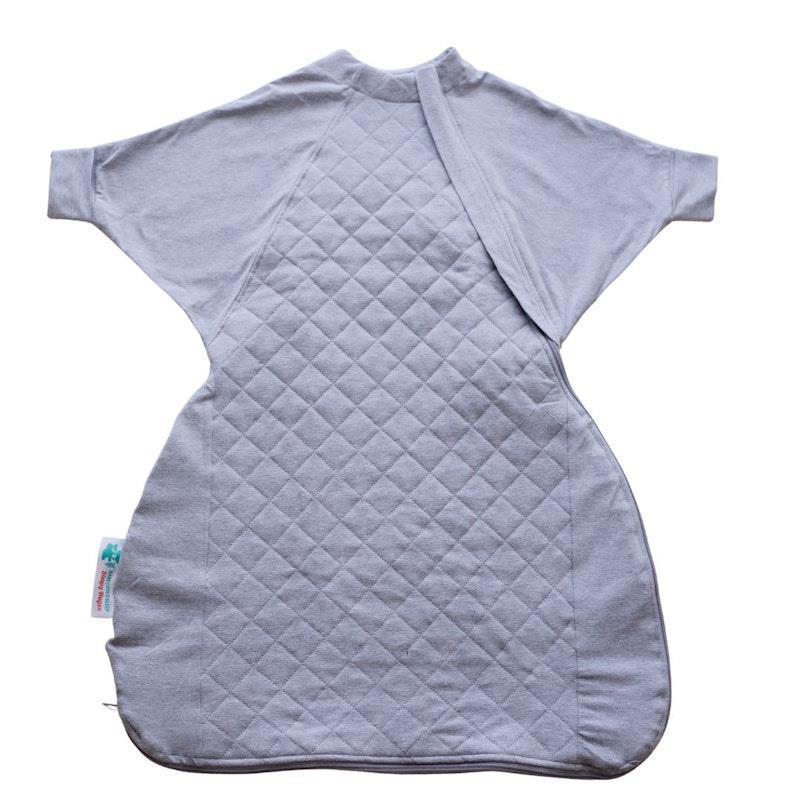 Load image into Gallery viewer, Baby Loves Sleep - 2.5 TOG Winter - Hands In &amp; Out Sleep Sack - Cool Grey 6-12M
