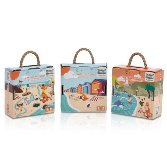 Mizzie The Kangaroo Mizzie Collectible Puzzle Gift Set