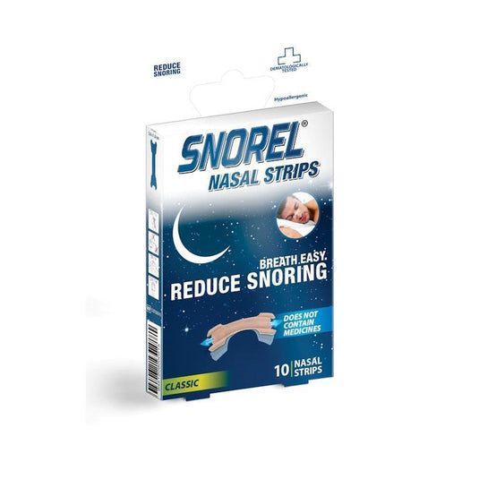 Snorel Snore Reducing Nasal Strips 10strips