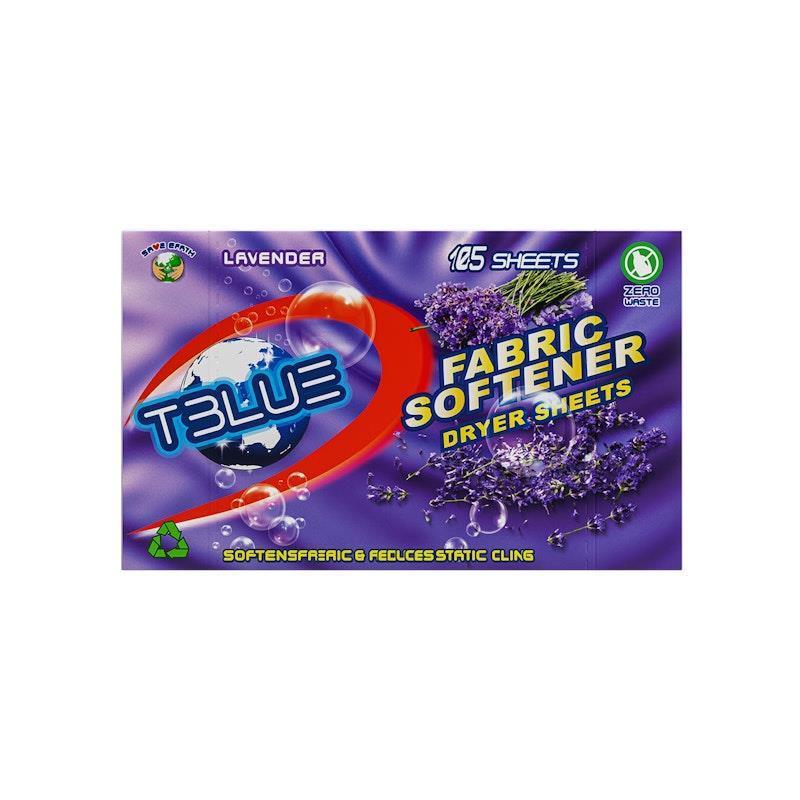 Load image into Gallery viewer, TBLUE Fabric Softener Dryer Sheet Lavender Pack of 105 Sheets

