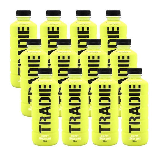Tradie Sports Drink Chippy Lemon Lime 750mL 12Pack
