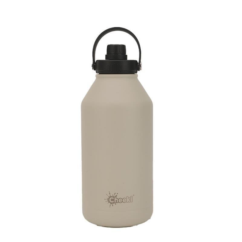Load image into Gallery viewer, Cheeki 2L Insulated Adventure Bottle Sandstone
