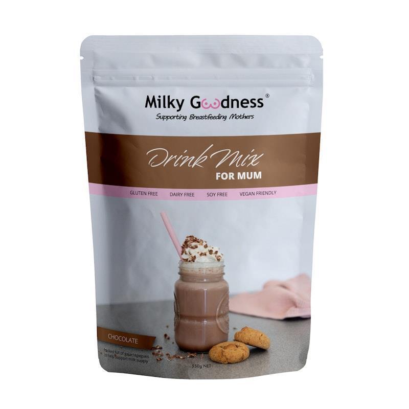 Load image into Gallery viewer, Milky Goodness Lactation Chocolate Drink Mix 550g
