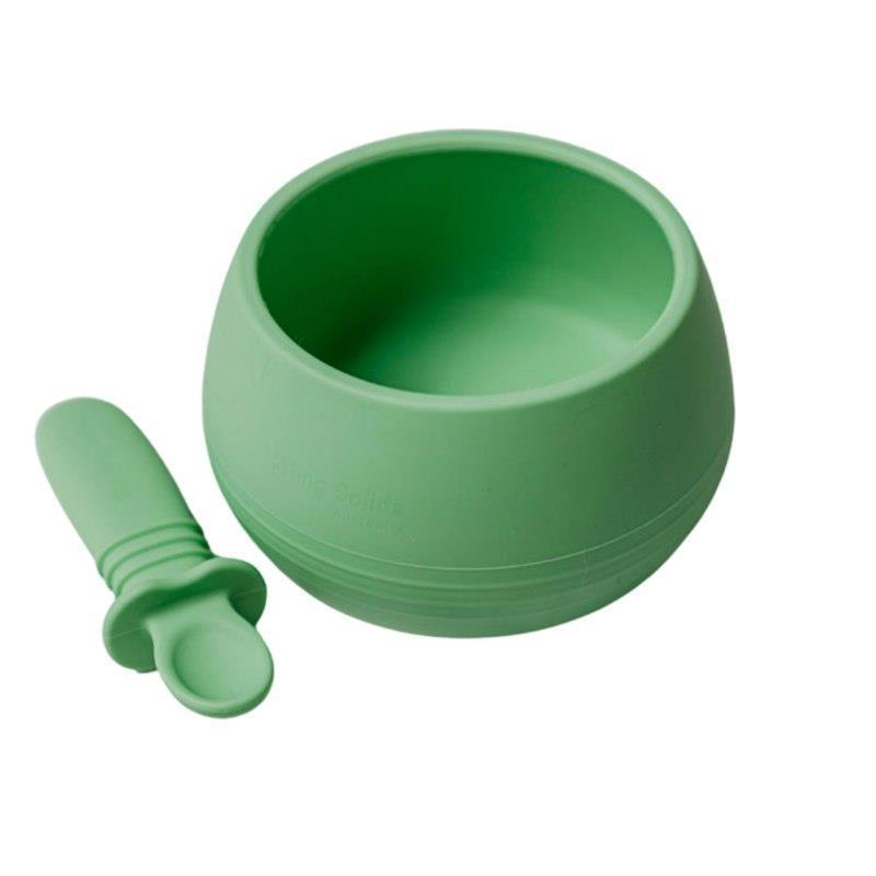 Load image into Gallery viewer, Starting Solids Australia Suckie Scoop Bowl Mint Crisp
