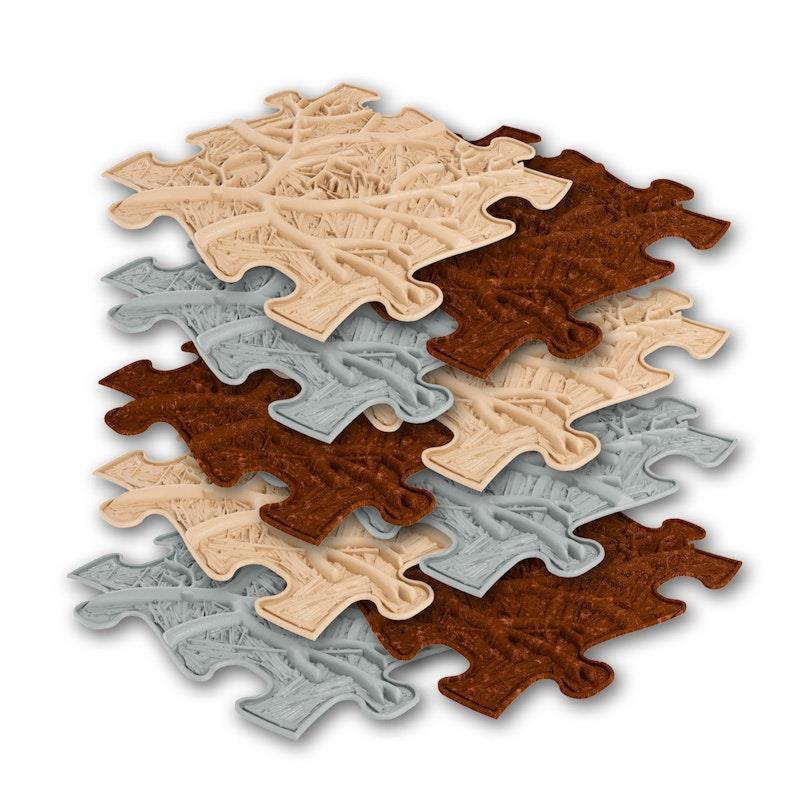Load image into Gallery viewer, Muffik Roots Sensory Play Mats Set
