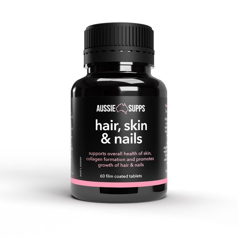 Load image into Gallery viewer, AussieSupps Hair, Skin and Nails 60 Tablets
