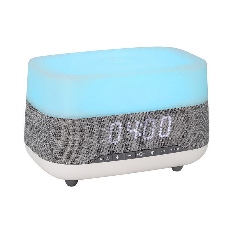 Load image into Gallery viewer, Laser Ambient Diffuser Clock Radio with Bluetooth Speaker &amp; Light 1 Unit
