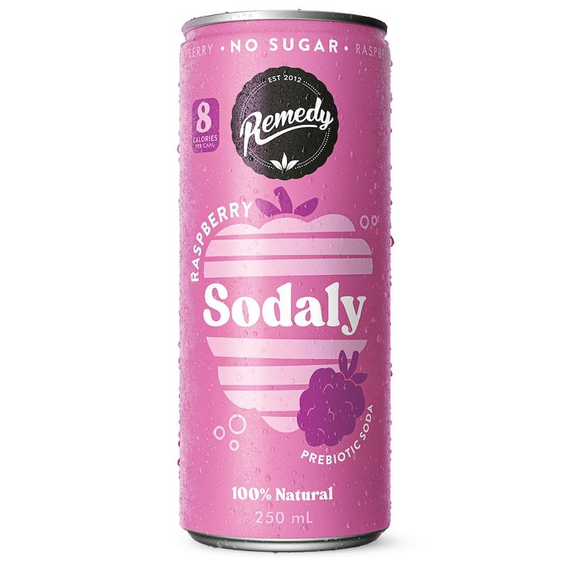 Load image into Gallery viewer, Remedy Sodaly Raspberry 24 x 250ml Pack
