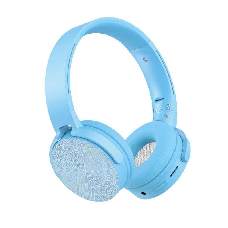 Load image into Gallery viewer, Laser Wireless Foldable Headphones Blue
