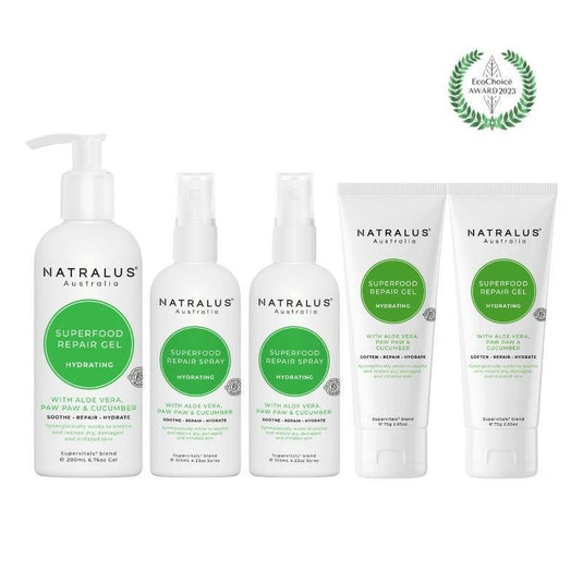 Natralus Summer Superfood Aloe Vera Repair Range Bundle