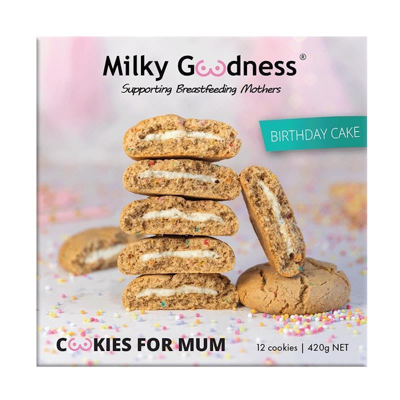 Load image into Gallery viewer, Milky Goodness Birthday Cake Lactation Cookie 12Pack
