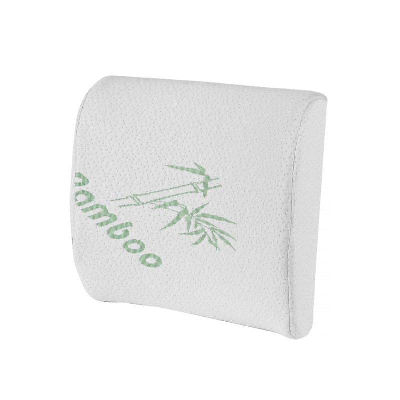 Load image into Gallery viewer, Clevinger Bamboo Memory Foam Back Support Office, Car Pillow 1pk
