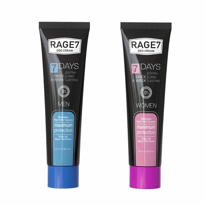 Load image into Gallery viewer, RAGE7 Deo Cream - 25ml Men &amp; Women Duo Pack
