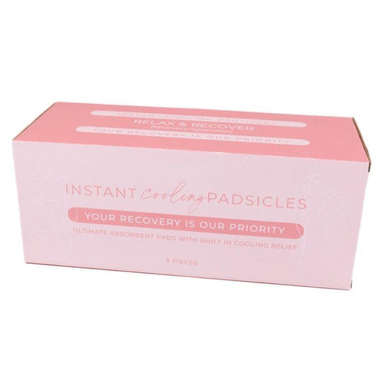 Relax and Recover Instant Cooling Padsicles 5 Pack