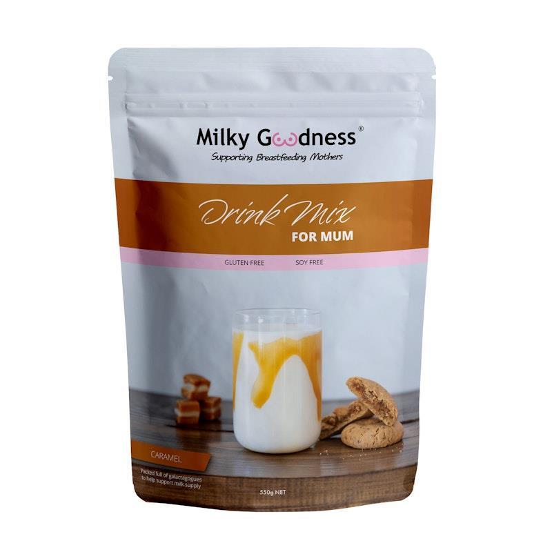 Load image into Gallery viewer, Milky Goodness Lactation Caramel Drink Mix 550g
