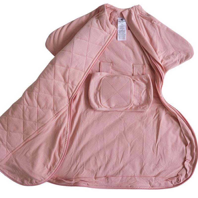Load image into Gallery viewer, Baby Loves Sleep - 2.5 TOG Winter - Sleepy Hugs Extra-Wide Sack Warm - Peach Pink 3-6M
