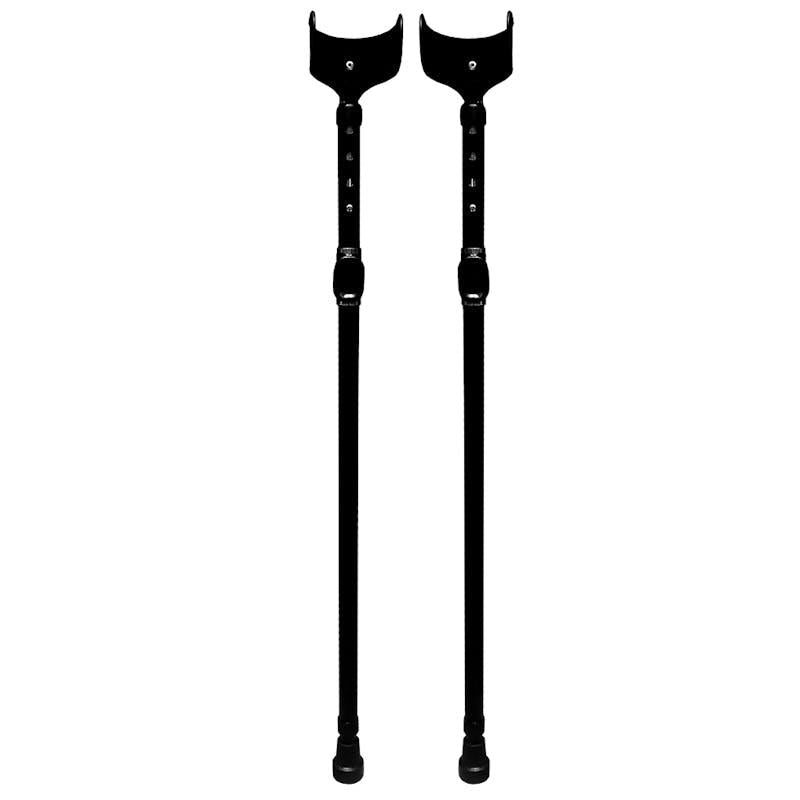 Load image into Gallery viewer, Livingstone Elbow Crutches Large Aluminium Adjustable 82-133cm 1Pair
