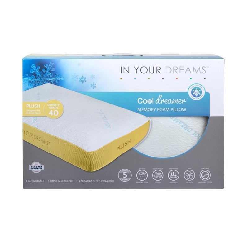 Load image into Gallery viewer, IYD Cool Dreamer Memory Foam Pillow Plush 1 Piece
