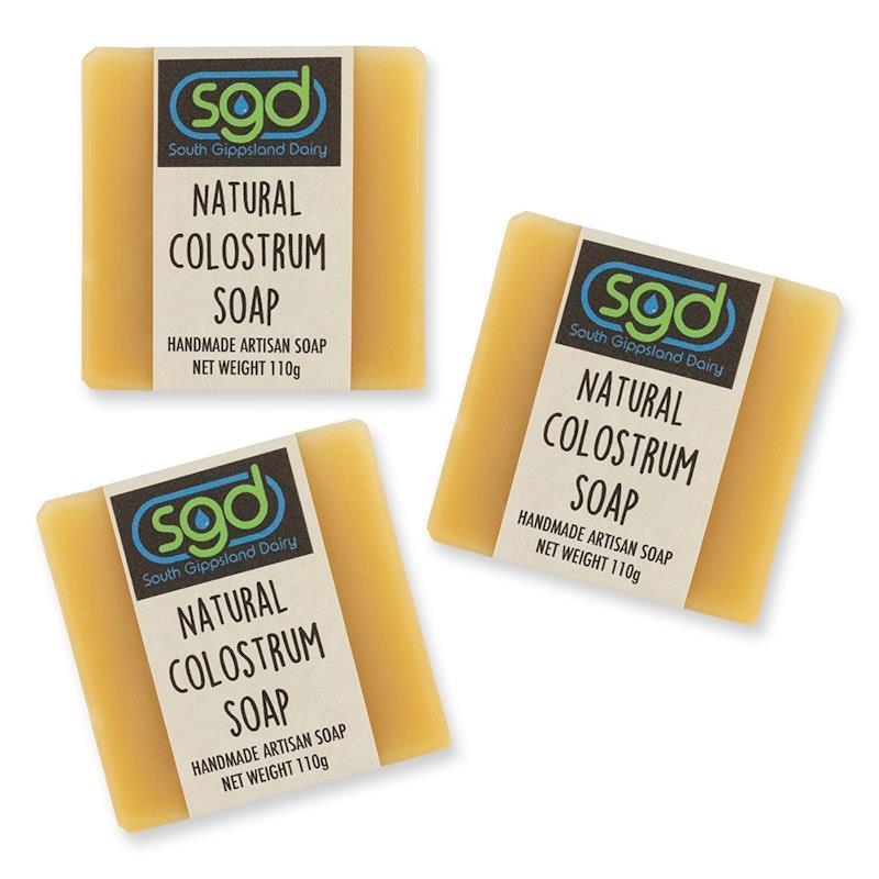 Load image into Gallery viewer, SGD Natural Colostrum Soap 110g 3Pack

