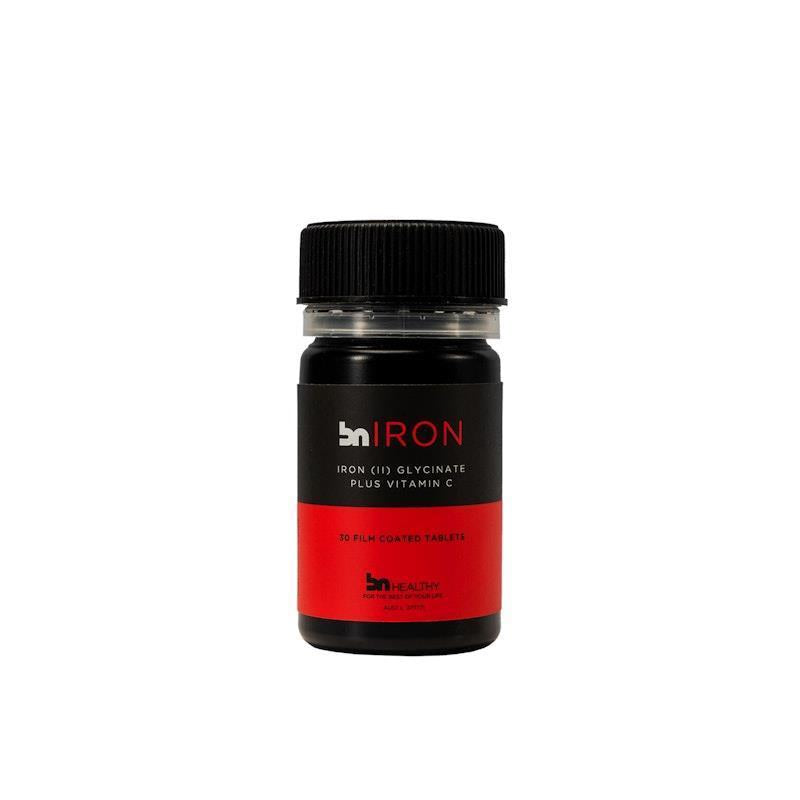 Load image into Gallery viewer, BN Healthy Iron - 24mg Iron (II) Glycinate with vitamin C 30 Tablets
