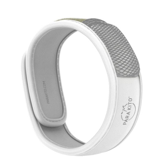 Para'Kito Adult Wristbands - Solid Colour Solid White