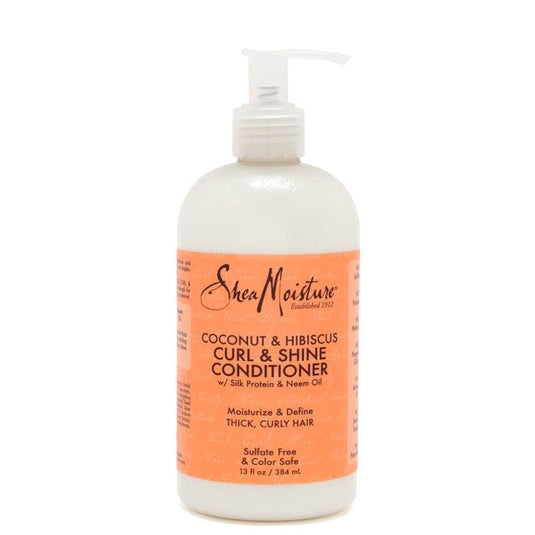 SheaMoisture Coconut & Hibiscus Curl & Shine Conditioner 384ml