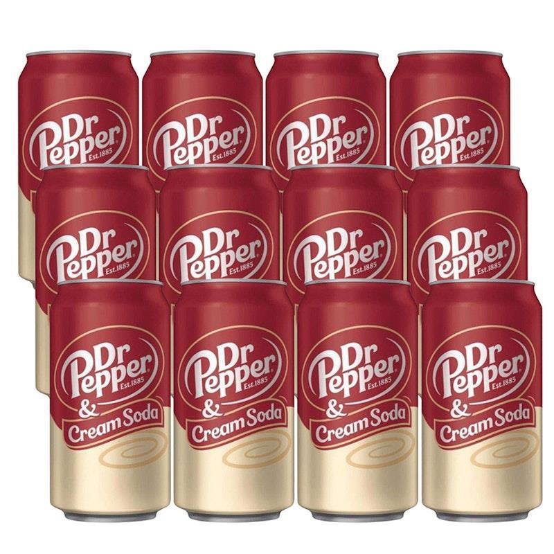 Load image into Gallery viewer, American Cans 355mL  Dr Pepper Cream Soda 12Pack
