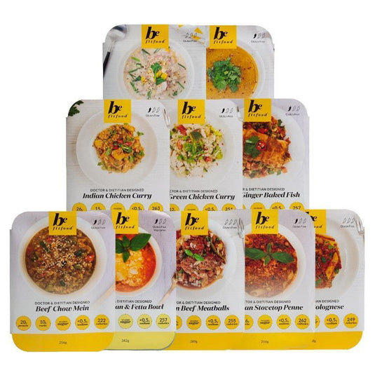 Be Fit Food 10 Meal Gluten Free Bundle