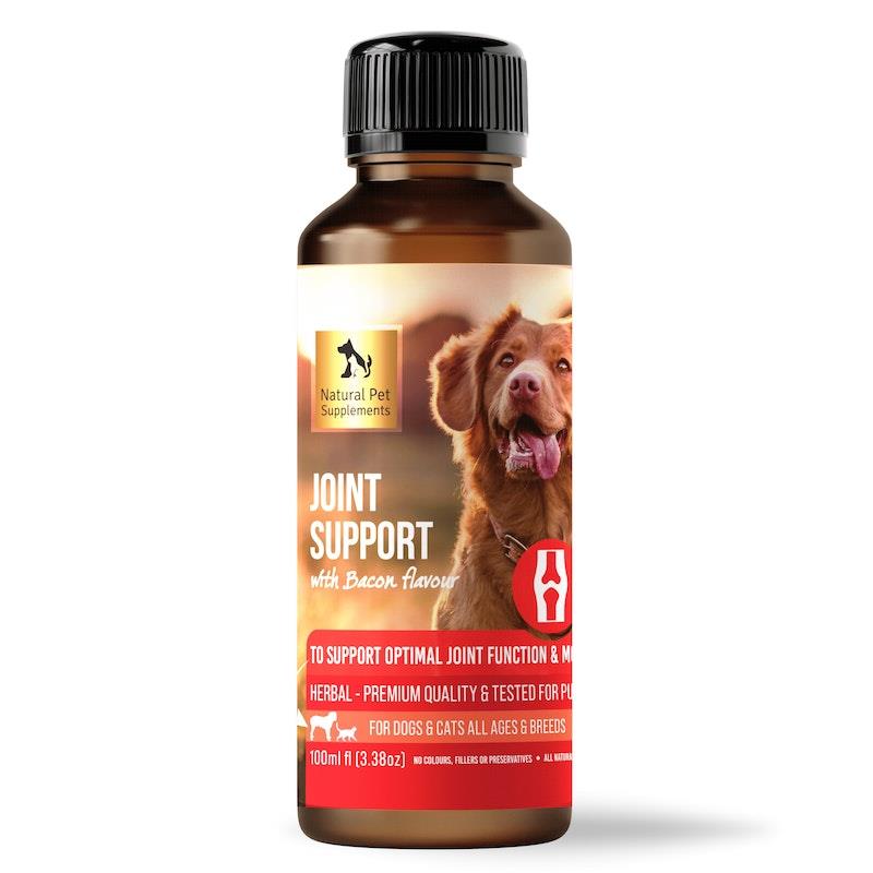 Load image into Gallery viewer, Natural Pet Supplements Joint Support Herbal Tincture for Dogs and Cats 100ml
