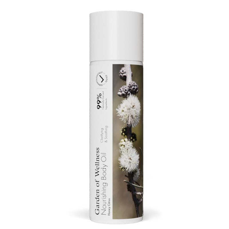 Load image into Gallery viewer, Garden of Wellness Nourishing Body Oil Honey Citrus 120ml
