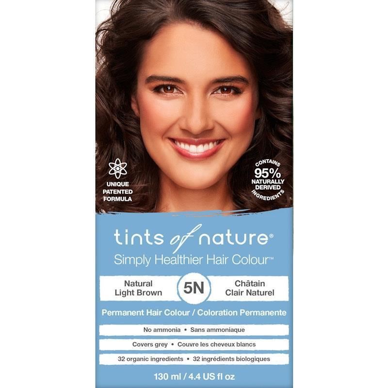 Load image into Gallery viewer, Tints of Nature 5N Natural Light Brown Permanent Hair Dye 130ml
