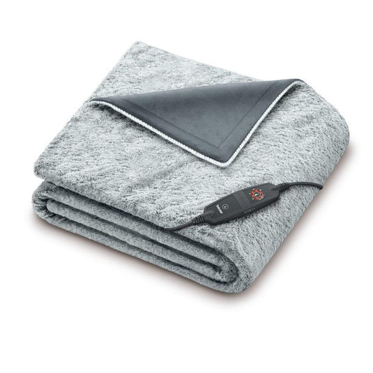Beurer HD75G Super Cosy Heated Throw - Charcoal Grey One Size